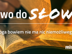 słowo do Słowa, 25 marca 2026