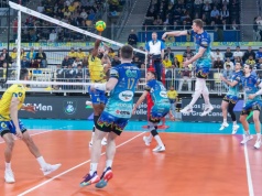 Męczarnie siatkarzy Perugii w Lidze Mistrzów. Kamil Semeniuk z nagrodą MVP