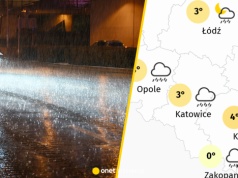 Dziś w pogodzie wszystko się zmieni. W nocy do Polski wtargnie wielogodzinna ulewa