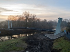 Nowa kładka w Łąkach już wkrótce. Mieszkańcy wybiorą, jaka będzie jej nazwa