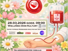 W sobotę w Wieluniu „Wiosenna zbiórka krwi”