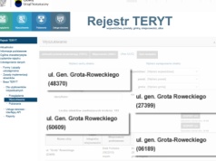 Czy nazwy ulic zostaną ujednolicone