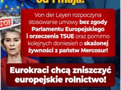 UWAGA! Mercosur wejdzie w życie już 1 maja!