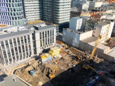 Prawie 100-metrowy wysokościowiec w centrum Katowic. Deweloper chwali się, że zainteresowanie jest duże