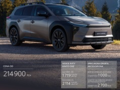 Toyota bZ4X Touring w cenie od 214 900 złotych. Ciut drożej niż VW ID.7 Touring, ale z większym bagażnikiem