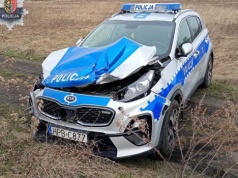 Pościg za… traktorem. 68-latek staranował radiowóz!