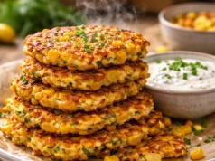 Chrupiące i smaczne. Te placki kukurydziane wygrywają z ziemniaczanymi