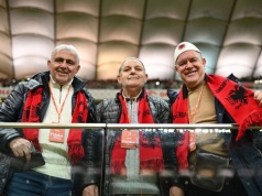 Oto, co zrobili Albańczycy podczas polskiego hymnu. Zobacz wideo ze stadionu