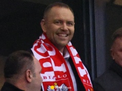 Tak zachował się Karol Nawrocki po meczu Polaków. Wszedł do szatni piłkarzy