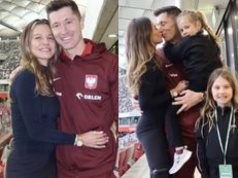 Anna Lewandowska zapozowała z mężem i córkami po meczu. W komentarzach zawrzało