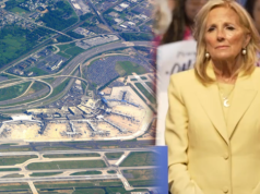 Incydent na lotnisku w Filadelfii. Chronił Jill Biden, postrzelił się w nogę