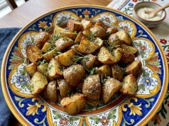 Dodaj jeden krok przed pieczeniem. Ziemniaki wyjdą chrupiące jak karbowane frytki