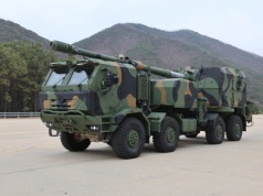 Hanwha Aerospace prezentuje kołowy system artyleryjski K9 MH