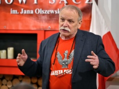 Burzliwe spotkanie w Nowym Sączu. Legenda „Solidarności” mówi o wolności, więzieniu i Polsce 2026