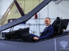 Teksas. Karol Nawrocki w myśliwcu F-35. Kiedy przylecą do Polski?