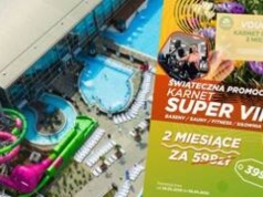 Karnet Super VIP do Aquaparku Wrocław w świątecznej promocji!
