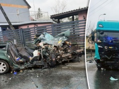 Nie żyje młoda kobieta i dwóch mężczyzn. Tragedia na śliskiej drodze w Wilkowie Wielkim