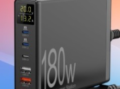 Ładowarka Sanicata 180W 6x USB Power Delivery za 85,11 zł w Amazon PL