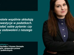 To obywatele wspólnie składają się na inwestycje w podatkach. Warto zadać sobie pytanie: czy jesteśmy zadowoleni z naszego zakupu?
