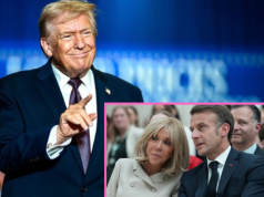 Trump zadrwił z Macronów. Te słowa szokują