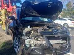 Trzy osoby ranne w wypadku drogowym