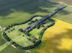 Chciał, by ukochana zobaczyła to z nieba. W Bieszczadach też jest taki znak