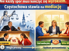 Najlepszy wyrok to… jego brak? Częstochowa stawia na mediację