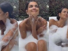 Klaudia El Dursi zaserwowała fanom widoki z rajskiej KĄPIELI. Tylko piana chroniła przed wpadką