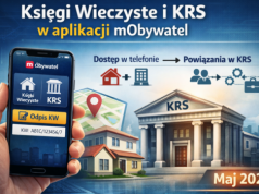 Księgi wieczyste w telefonie. Nowe funkcje aplikacji mObywatel