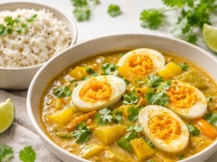 Curry od Bogumiła Przybylaka. Inne niż zwykle, bo z jajkami