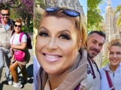 Katarzyny Skrzynecka wygrzewa się w Barcelonie z mężem i 14-letnią córką. "Spontanicznie wyruszyliśmy w wielkanocną podróż" (ZDJĘCIA)
