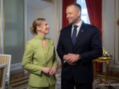 Nawroccy w nowej roli. Po raz pierwszy złożyli wielkanocne życzenia