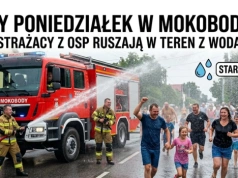 Lany Poniedziałek w Mokobodach. Strażacy z OSP ruszają w teren z wodą