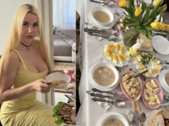 Marianna Schreiber pochwaliła się świątecznym stołem. Ale to nie potrawy, a co innego skupia uwagę