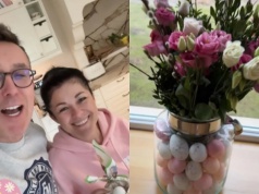 Niecodzienne dekoracje u Kurzopków na Wielkanoc. Pomysł z serwetkami przyciąga uwagę