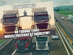 Policja przyznaje, że zakaz wyprzedzania dla ciężarówek jest powszechnie ignorowany