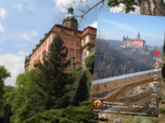 O tej ścieżce z widokiem na zamek mało kto słyszał. Skok adrenaliny gratis. Prowadzi nad przepaścią