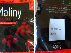 Uwaga na mrożone maliny! Wykryto Salmonellę – produkt pilnie wycofywany z rynku