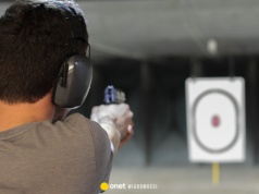 Incydent na strzelnicy w Opolskiem. Mężczyzna trafił do szpitala