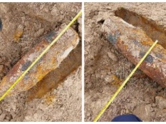 Niewybuch znaleziony podczas prac ziemnych. To obiekt z II wojny światowej