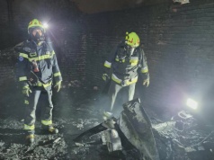 Groźny pożar przy Piasecznej w Łodzi, ewakuowani mieszkańcy