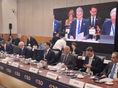 Waszyngton. Domański i Glapiński na spotkaniu G20. Trump: Polska to wspaniały kraj