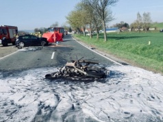 Tu zginął człowiek. Policja pokazała wymowne zdjęcie. Tragedia pod Nysą
