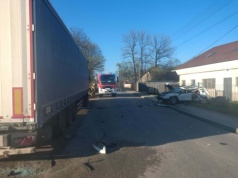 Wypadek w Dobrej. Jedna osoba w szpitalu