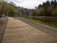 Była plaża, będzie bulwar. Prace nad Wieprzem w Łęcznej dobiegają końca