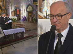 Pożegnanie Łukasza Litewki. List przyjaciół poruszył zgromadzonych
