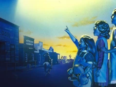 THE AURORA ENCOUNTER. Przedziwny inspirowany faktami SCI-FI western