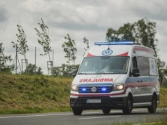 Zderzenie buda z samochodem w pobliżu Lublina. Wielu poszkodowanych