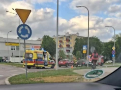Rowerzyści wjeżdżają pod samochody sądząc, że mają pierwszeństwo. Potrącenie w Świdniku