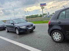 Zderzenie 4 aut na trasie Ostrów – Czekanów (ZDJĘCIA)